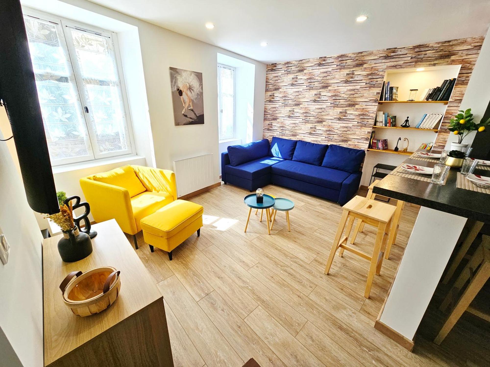 Rez De Chaussee Appartement A Tournus - Yellow Exteriér fotografie